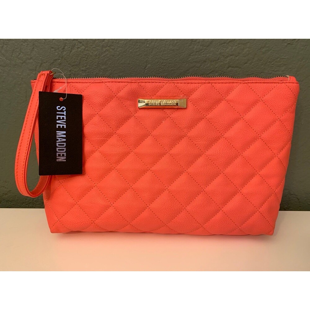 Steve Madden Makeup Bag W/ Wristlet